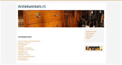 Desktop Screenshot of antiekwinkels.nl